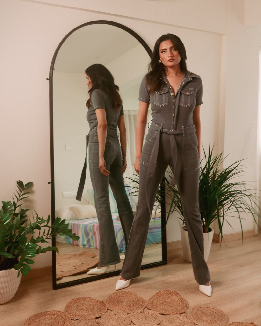 GRAPHITE JUMPSUIT
