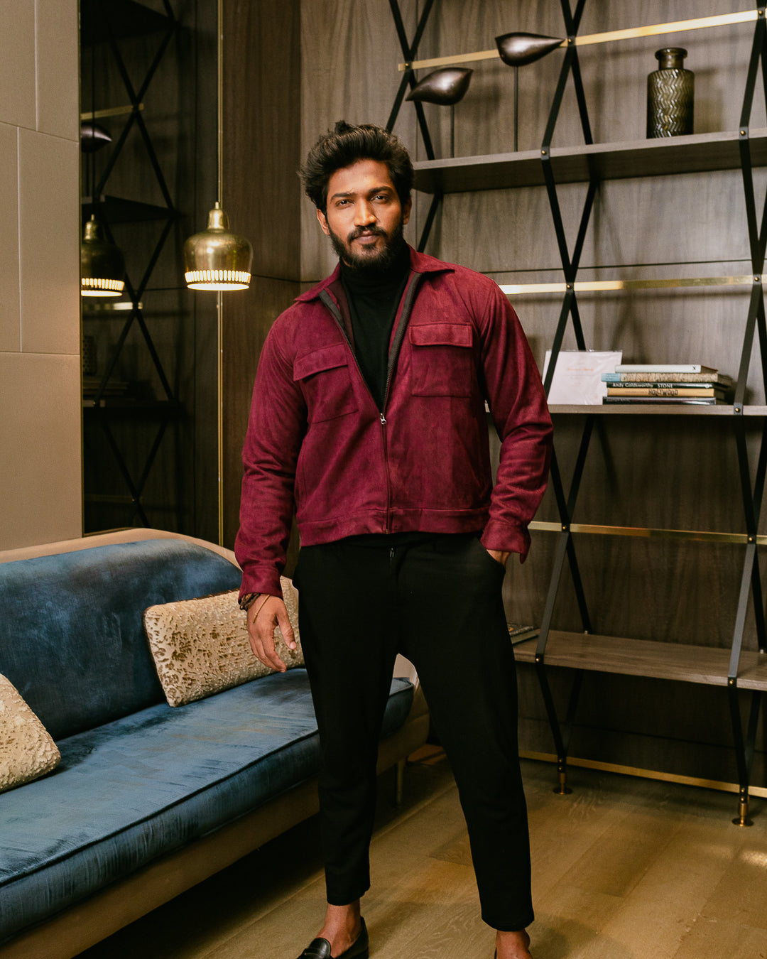 SHIRAZ SUEDE JACKET