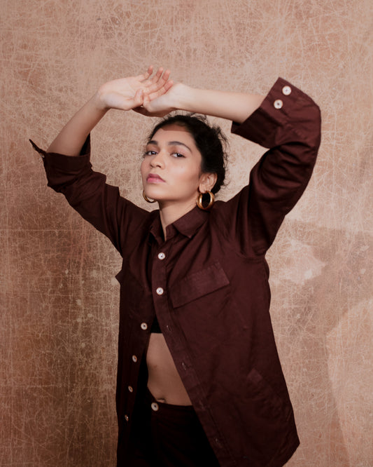 SEAL LINEN CO-ORD SET