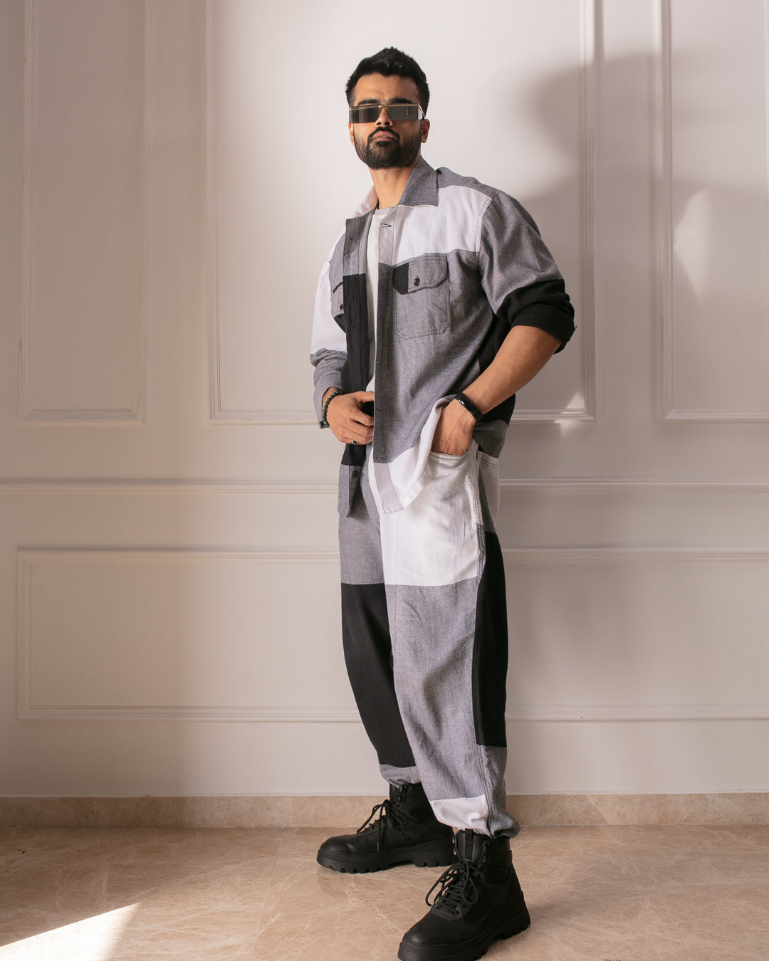 SMOKE CHECKS CO-ORD SET