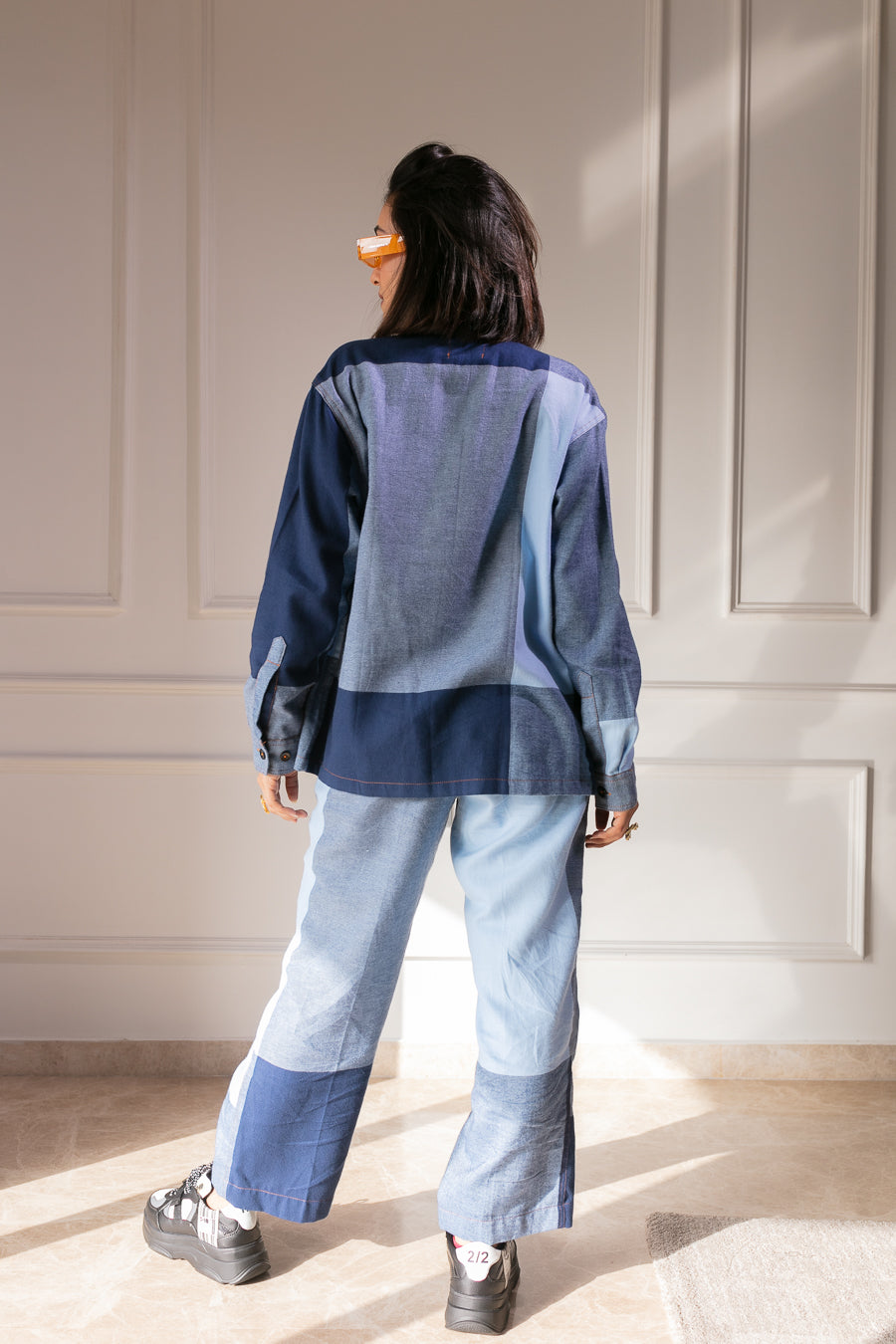 SAXE CHECKS TROUSERS